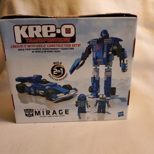 KRETO TRANSFORMERS 31145 MIRAGE  . BUILD RACECAR OR ROBOT .